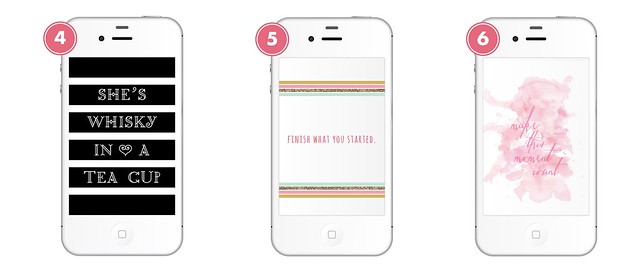 free iphone backgrounds by Blush Printables