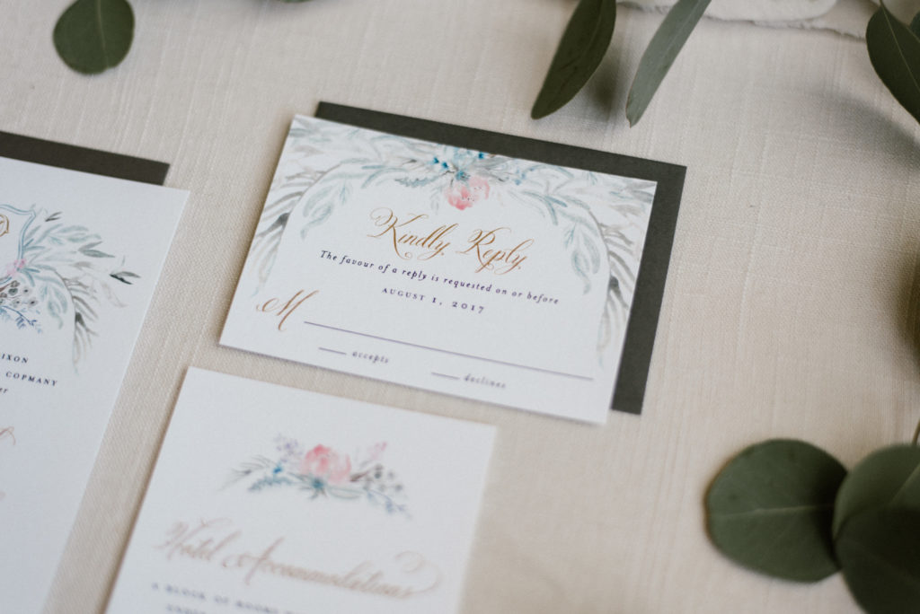 Greenery Wedding Invitation Suite | Blush Paper Co.