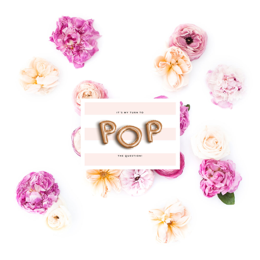 Bridesmaid Pop The Question Proposal Card