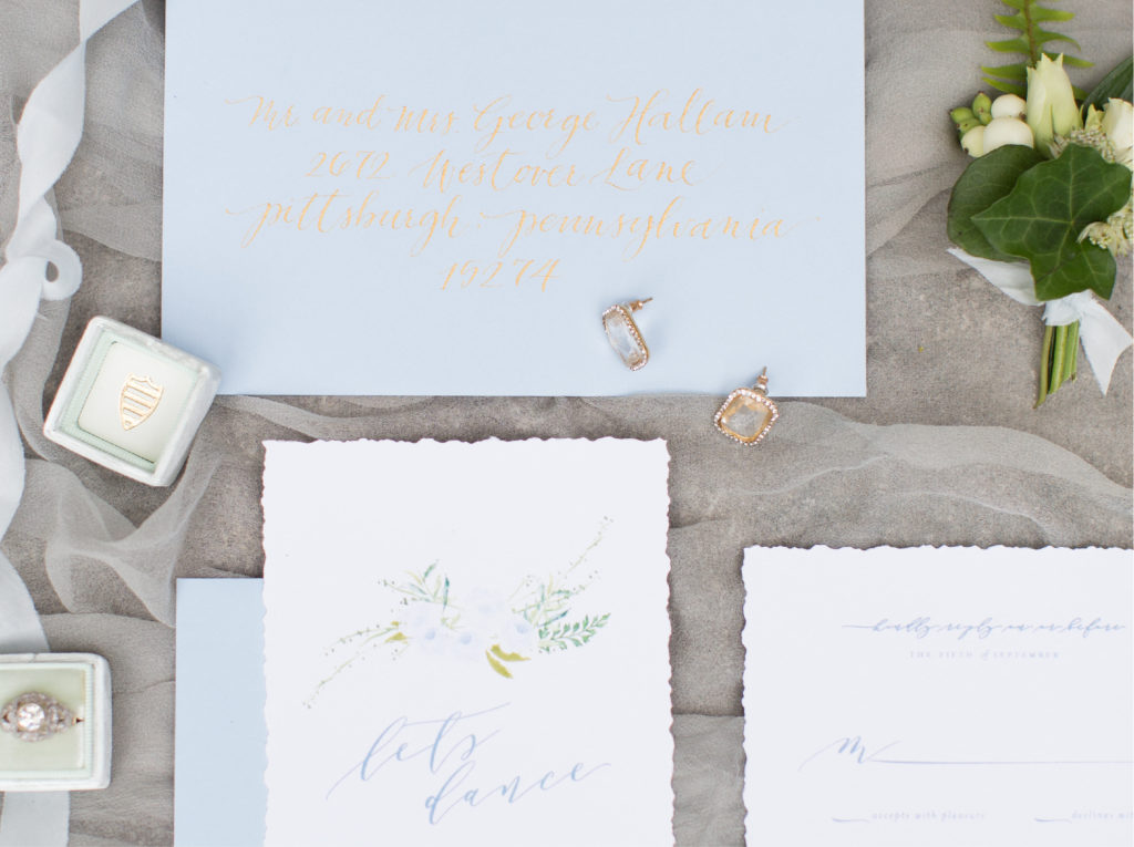 English Romance Greenery Wedding Invitations | Blush Paper co.