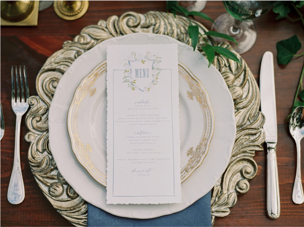 English Romance Greenery Wedding Inspiration | Blush Paper co.