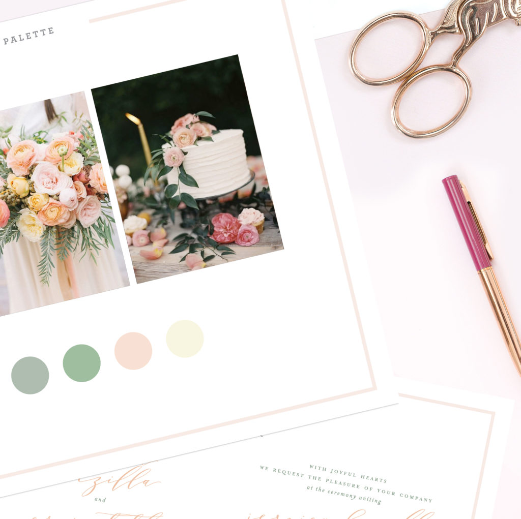 FAQ About My Custom Design Process as A Wedding Stationer | Blush Paper Co.