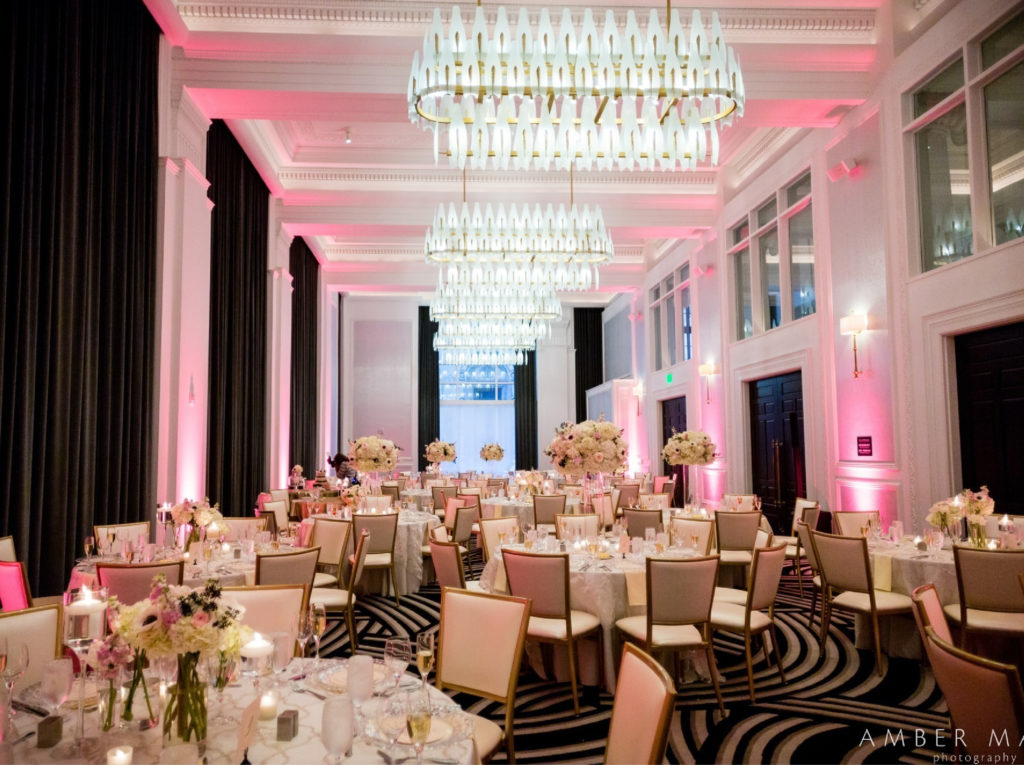 Pink and Gold Art Deco Wedding | Blush Paper Co.