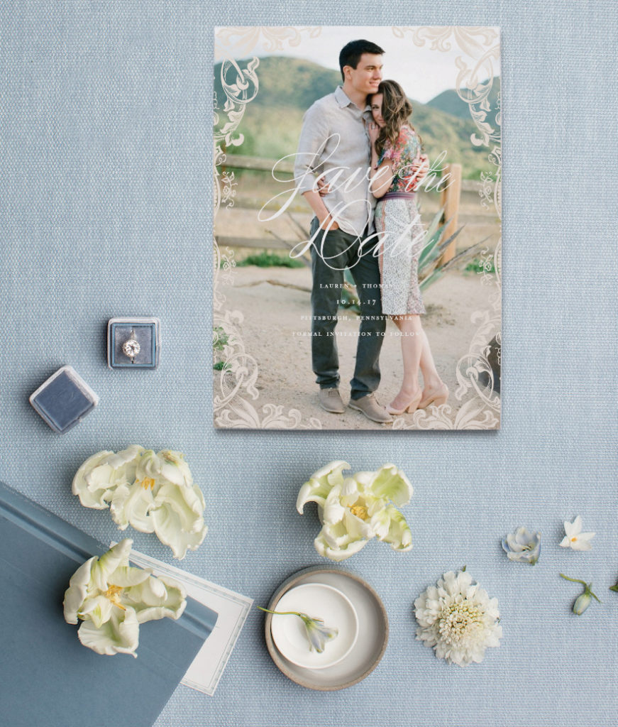 Blue and White Chinoiserie Wedding Invitations | Blush Paper Co.