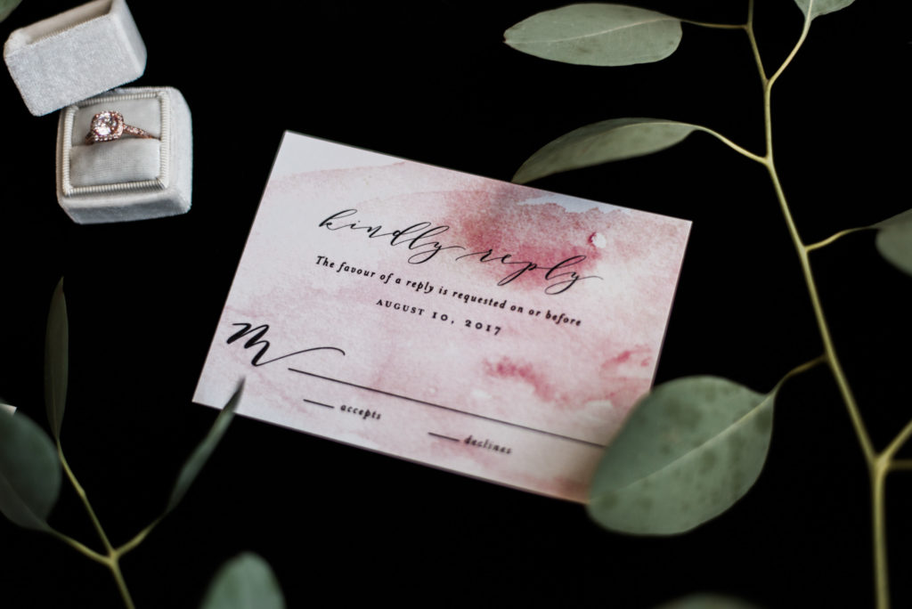nature inspired floral wedding invitations | Blush Paper Co.