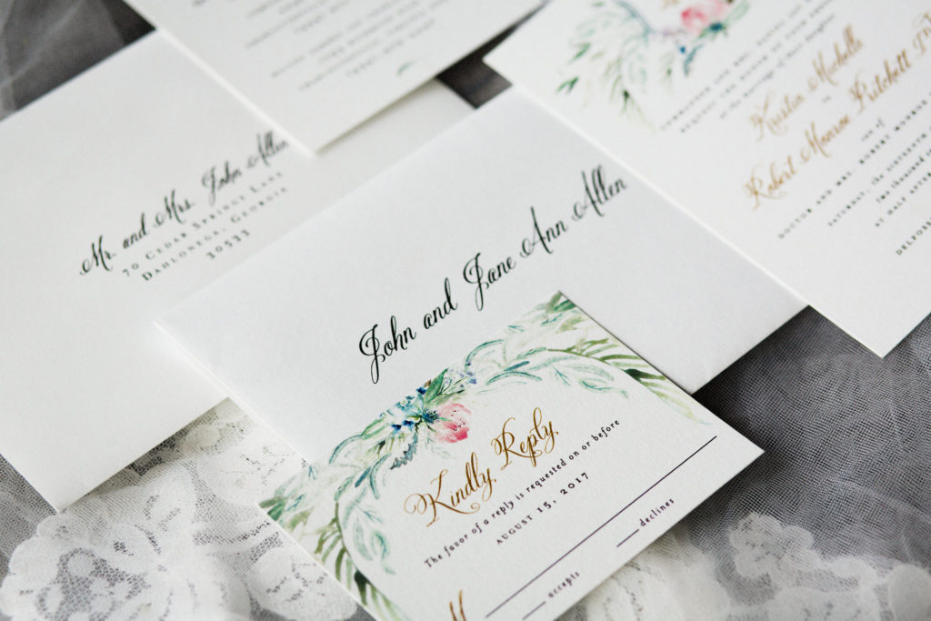green and blue winery wedding | blush paper co.