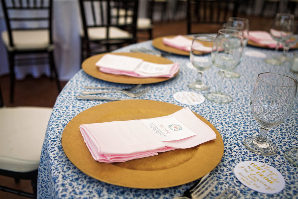 green and blue winery wedding | blush paper co.