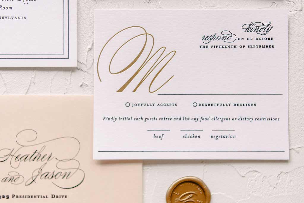 Marsala, Gold and Blush Wedding Invitations | Blush Paper Co.