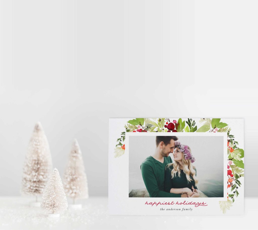 Newlywed Christmas Cards | Blush Paper Co.