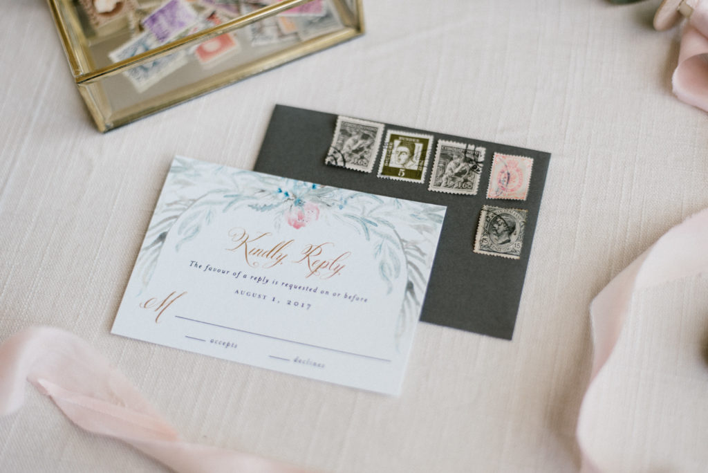 Southern Watercolor Floral Wedding Invitation | Blush Paper Co.