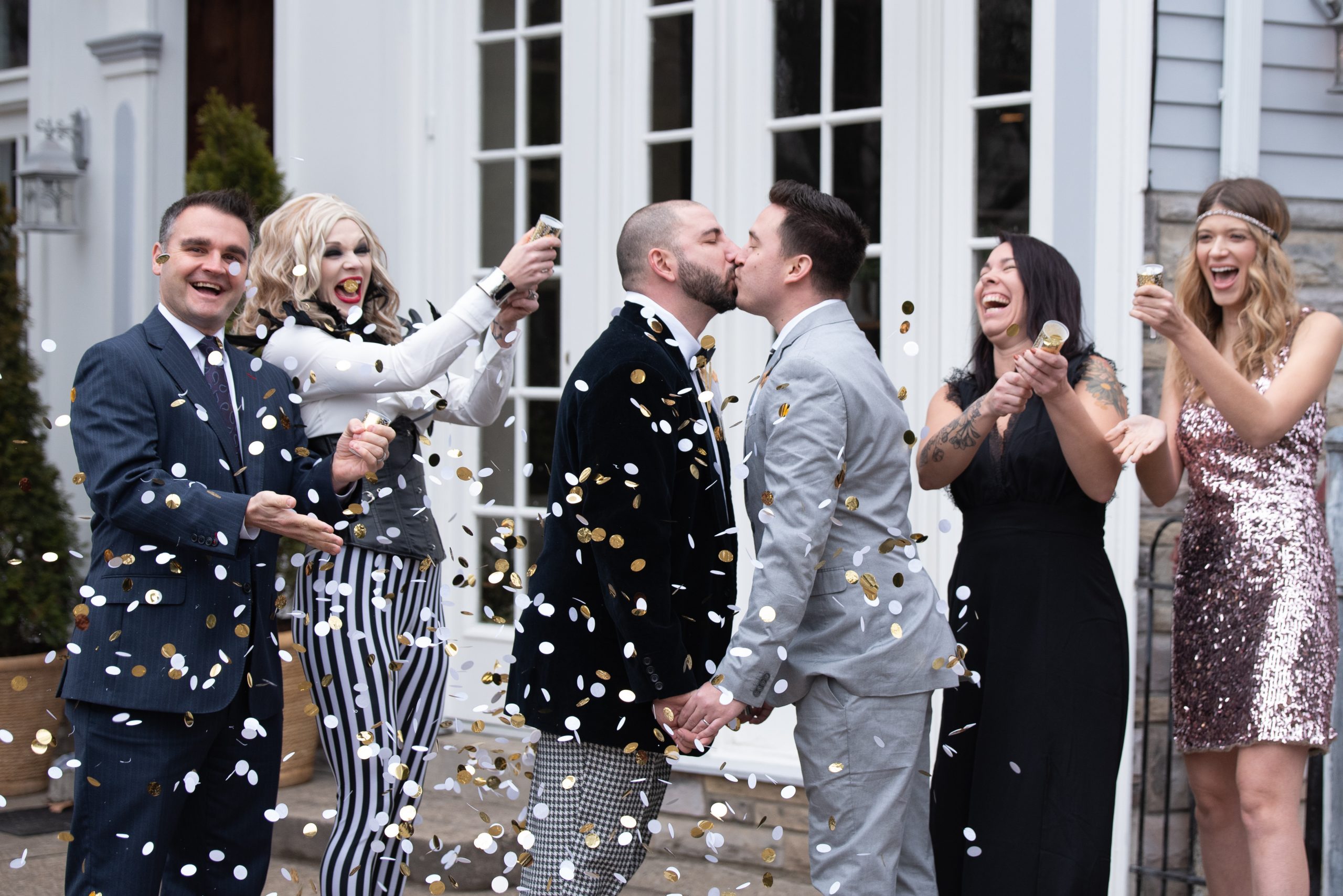 Schitts Creek Wedding Photo Shoot