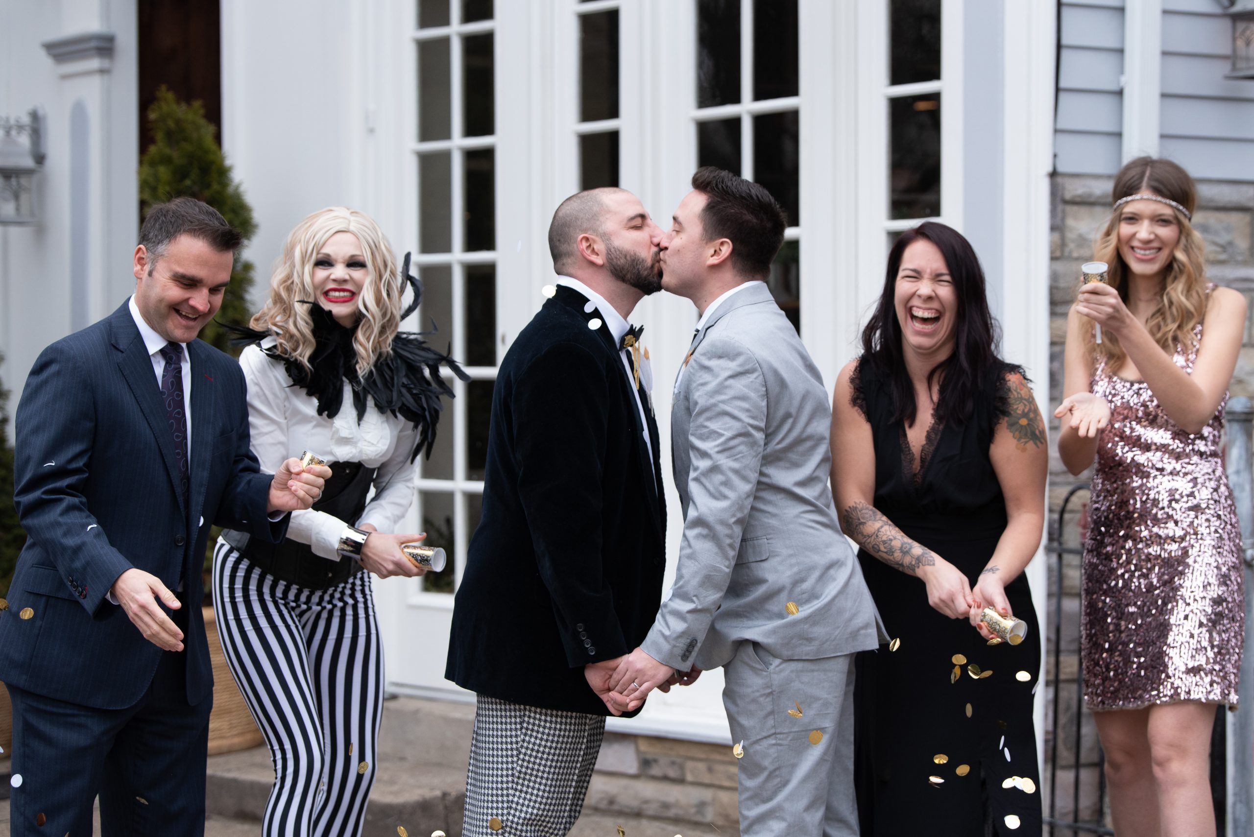 Schitts Creek Wedding Photo Shoot
