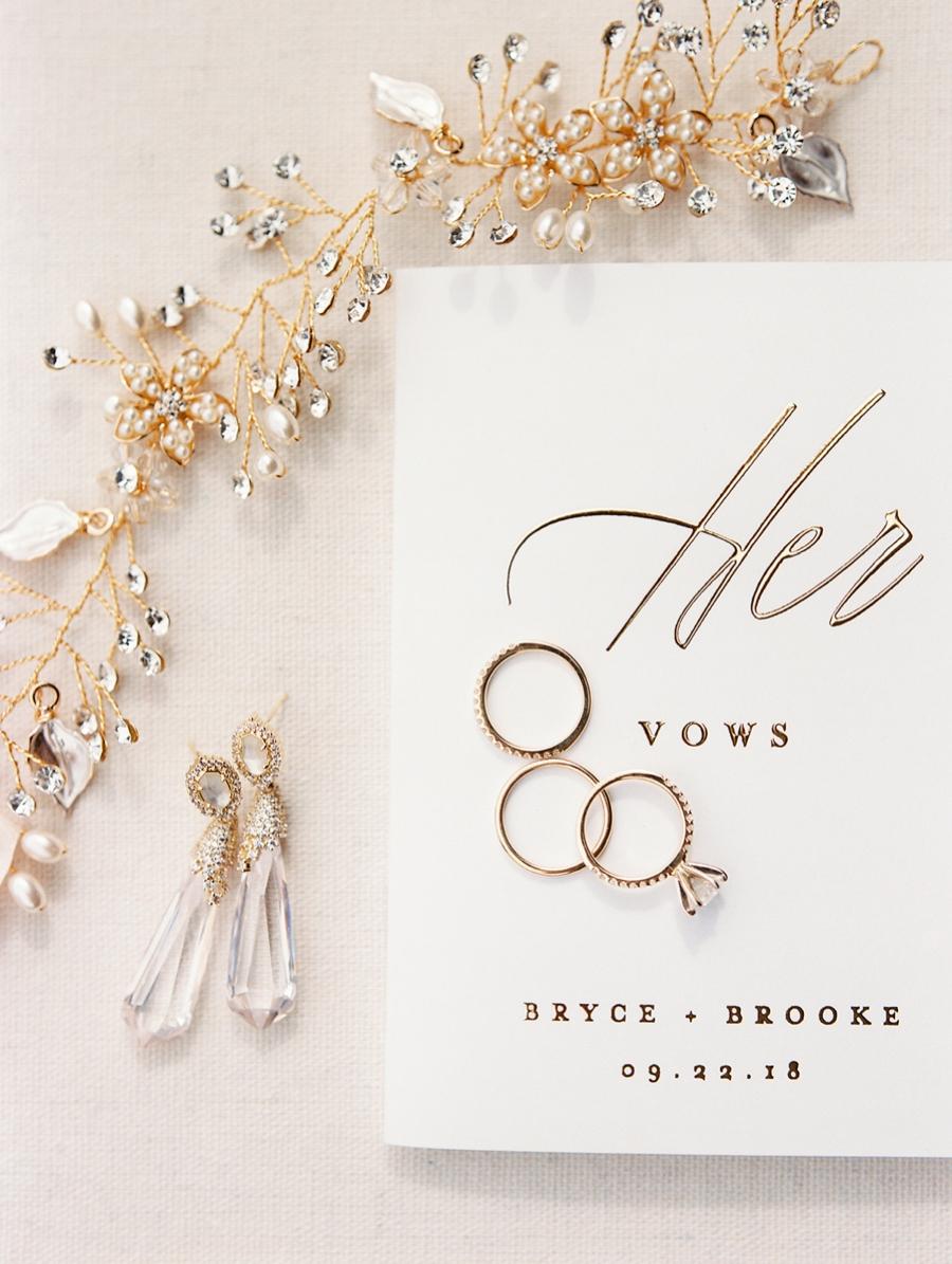 Custom Gold Foil Vow Books - The Wedding Keepsake You Need