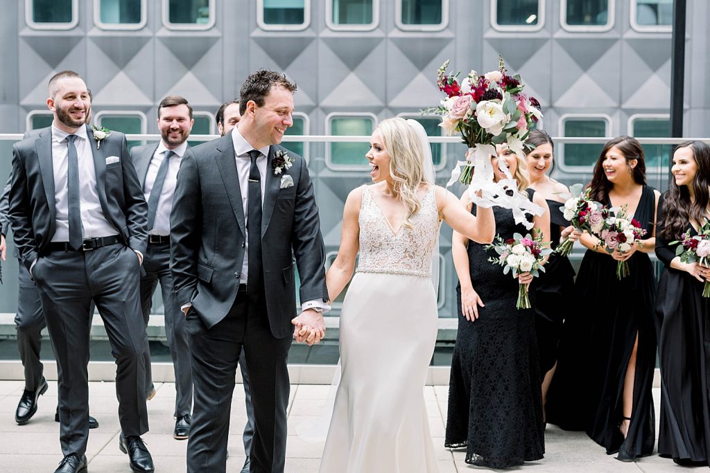 Heidi and Toms Classic Urban Wedding