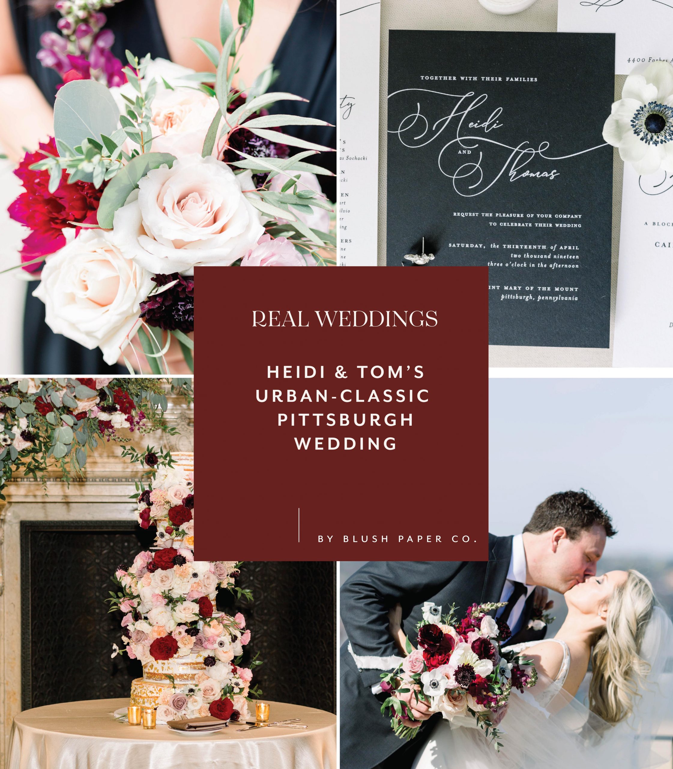 Heidi and Toms Classic Urban Wedding