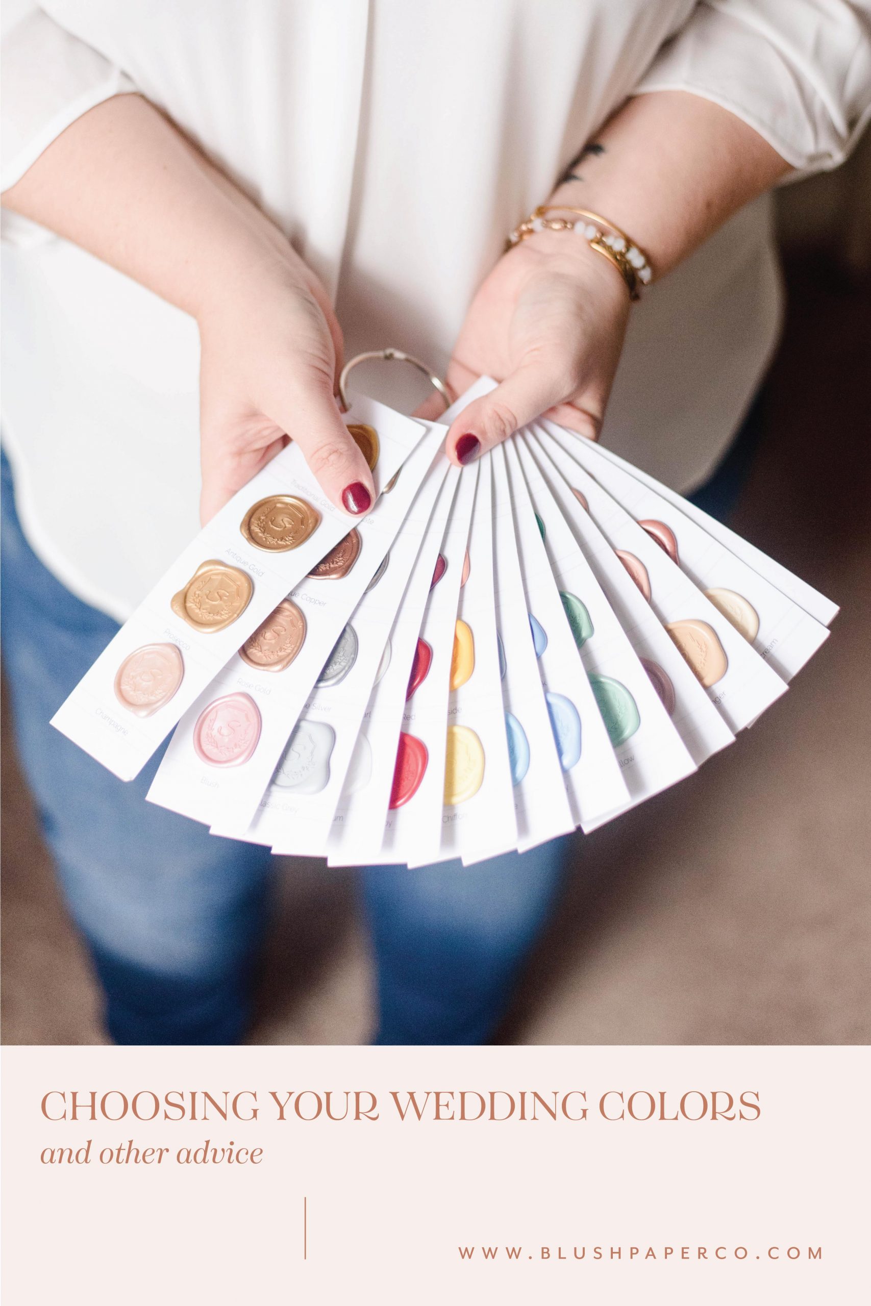 how to choose your wedding colors