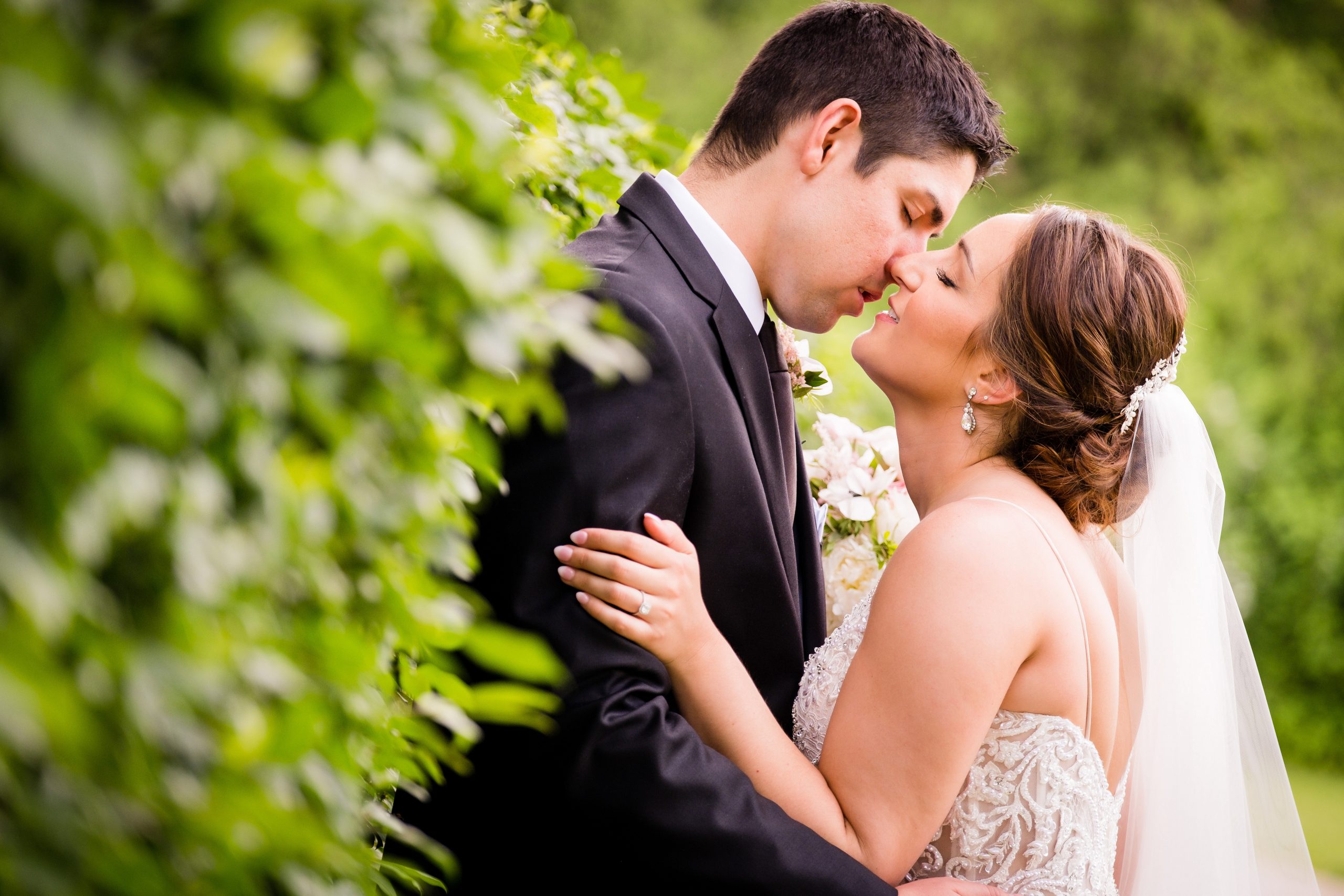 Maureen And Sams Dusty Blue and Blush Pittsburgh Wedding