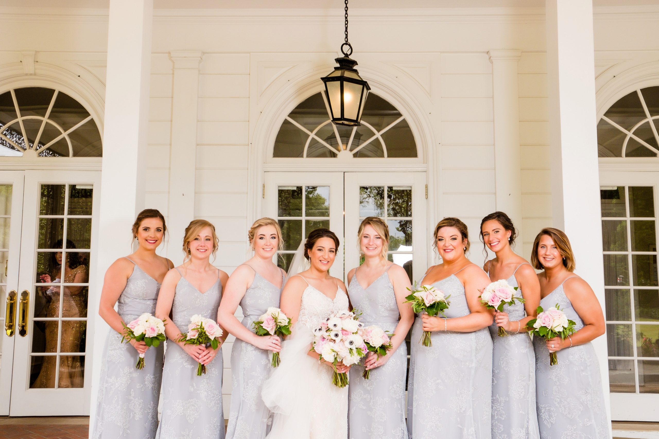 Maureen And Sams Dusty Blue and Blush Pittsburgh Wedding