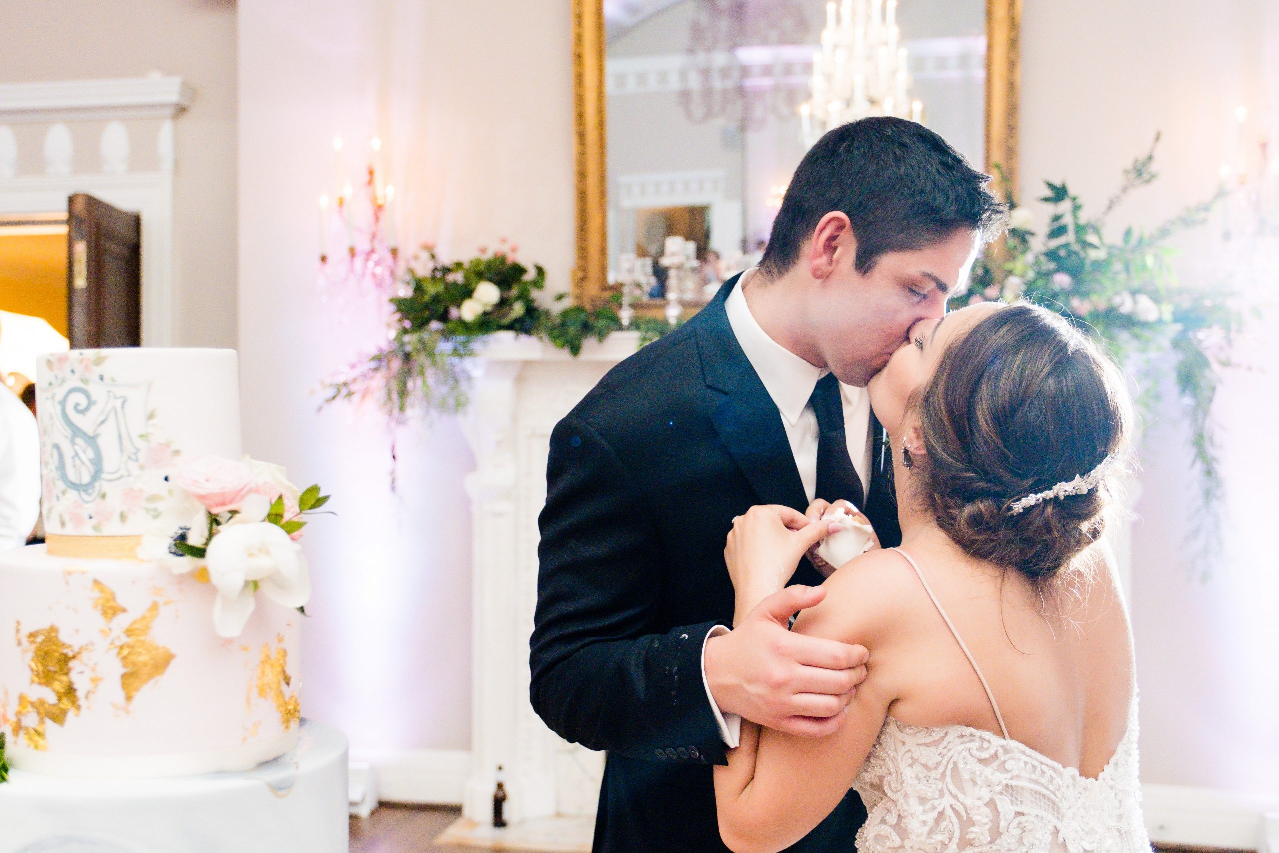 Maureen And Sams Dusty Blue and Blush Pittsburgh Wedding