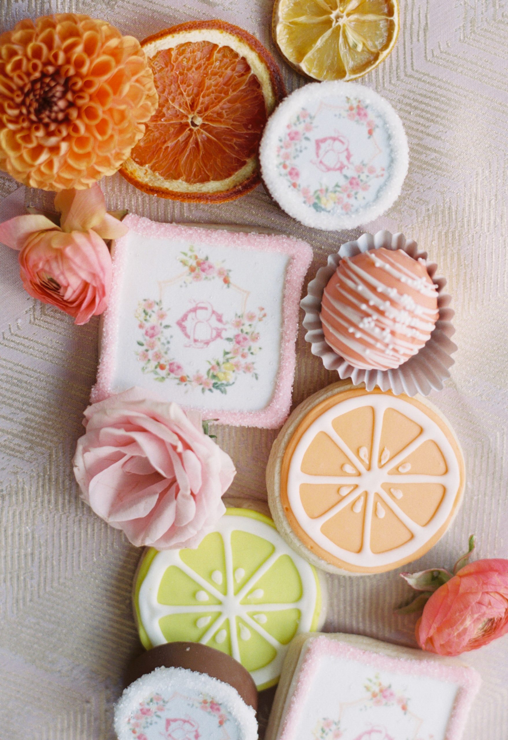 Wedding Crest Cookies