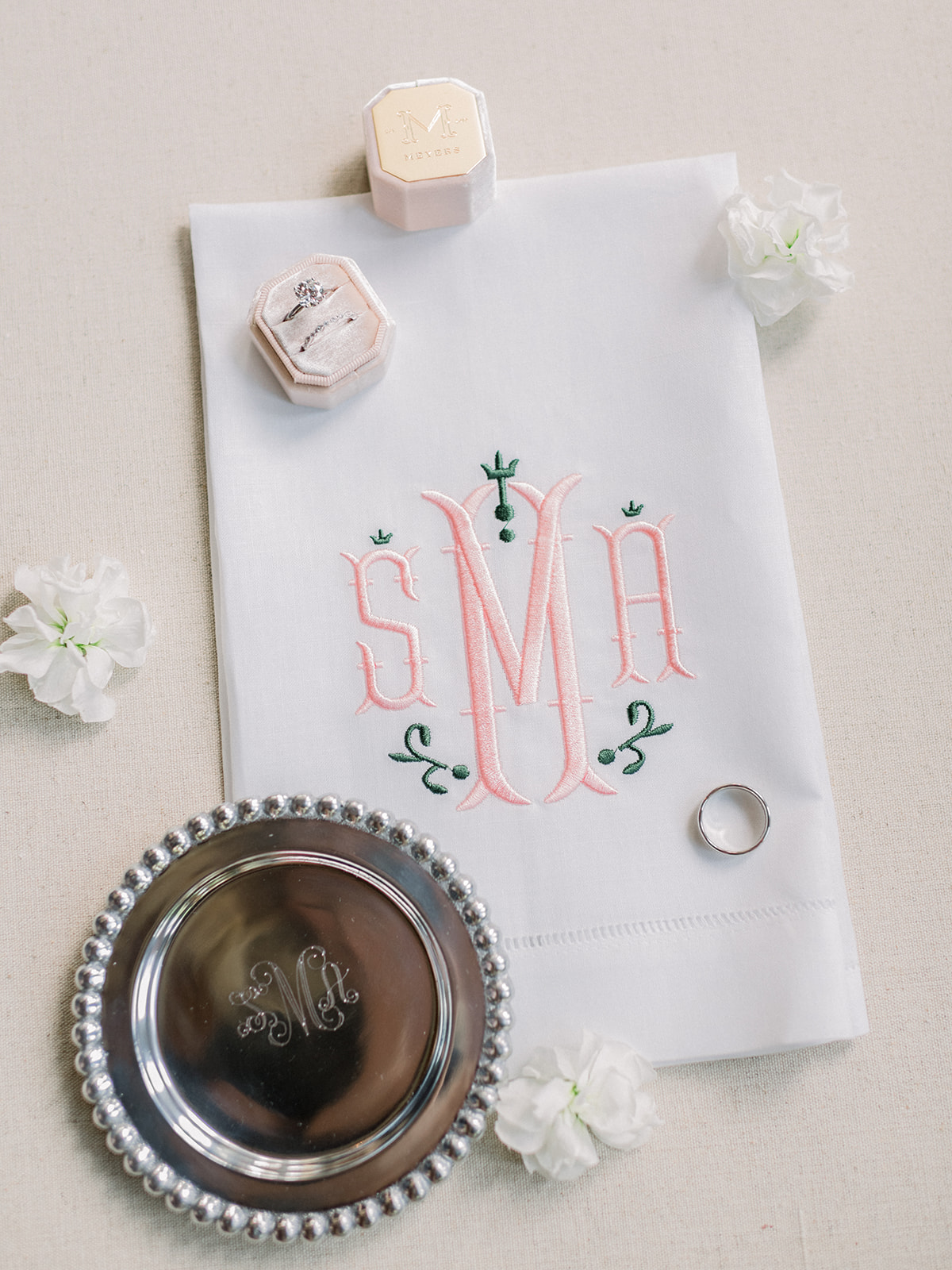Wedding Crest Tea Towels