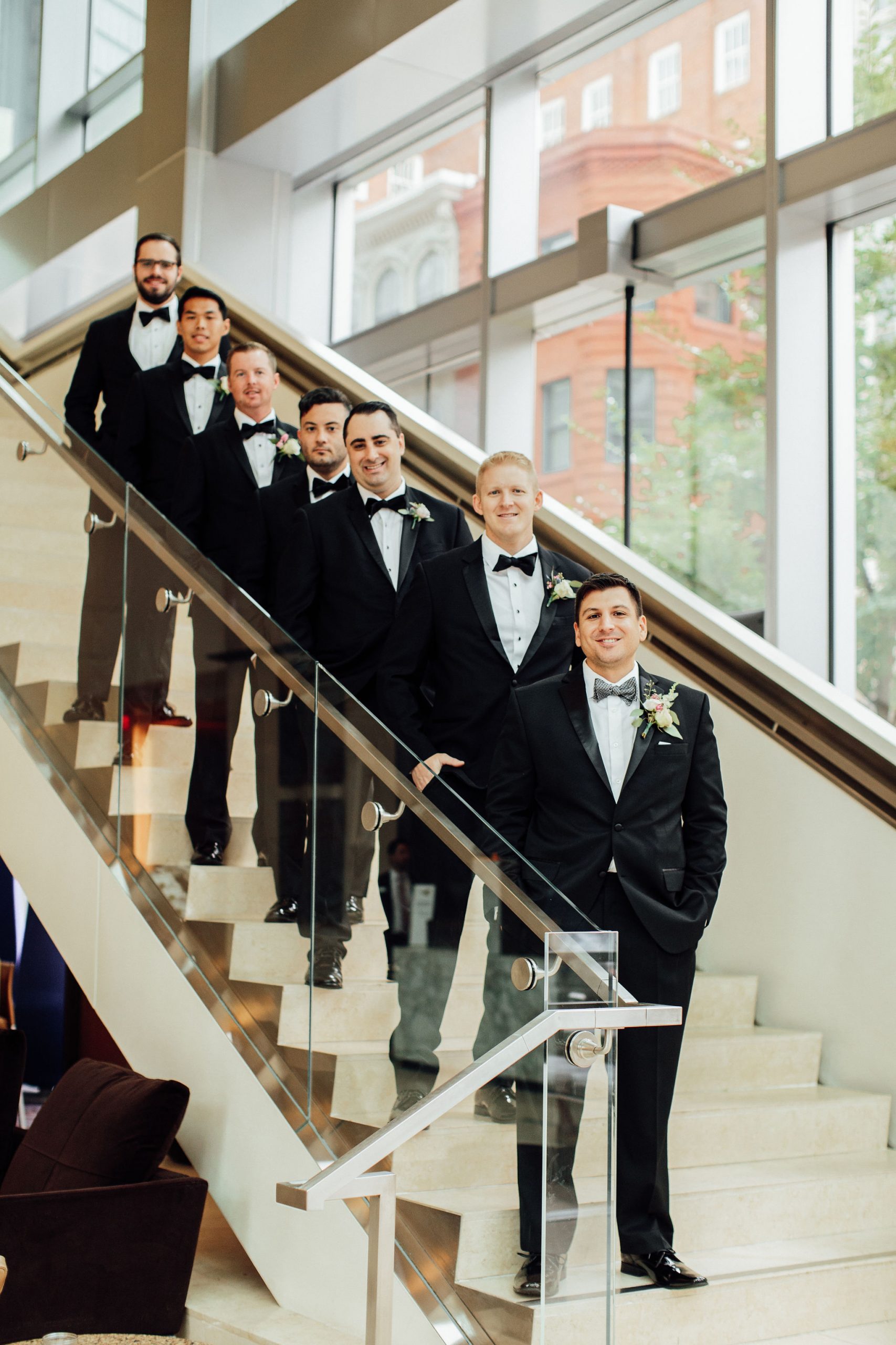 White and Green Wedding at PPG Wintergarden in Pittsburgh PA