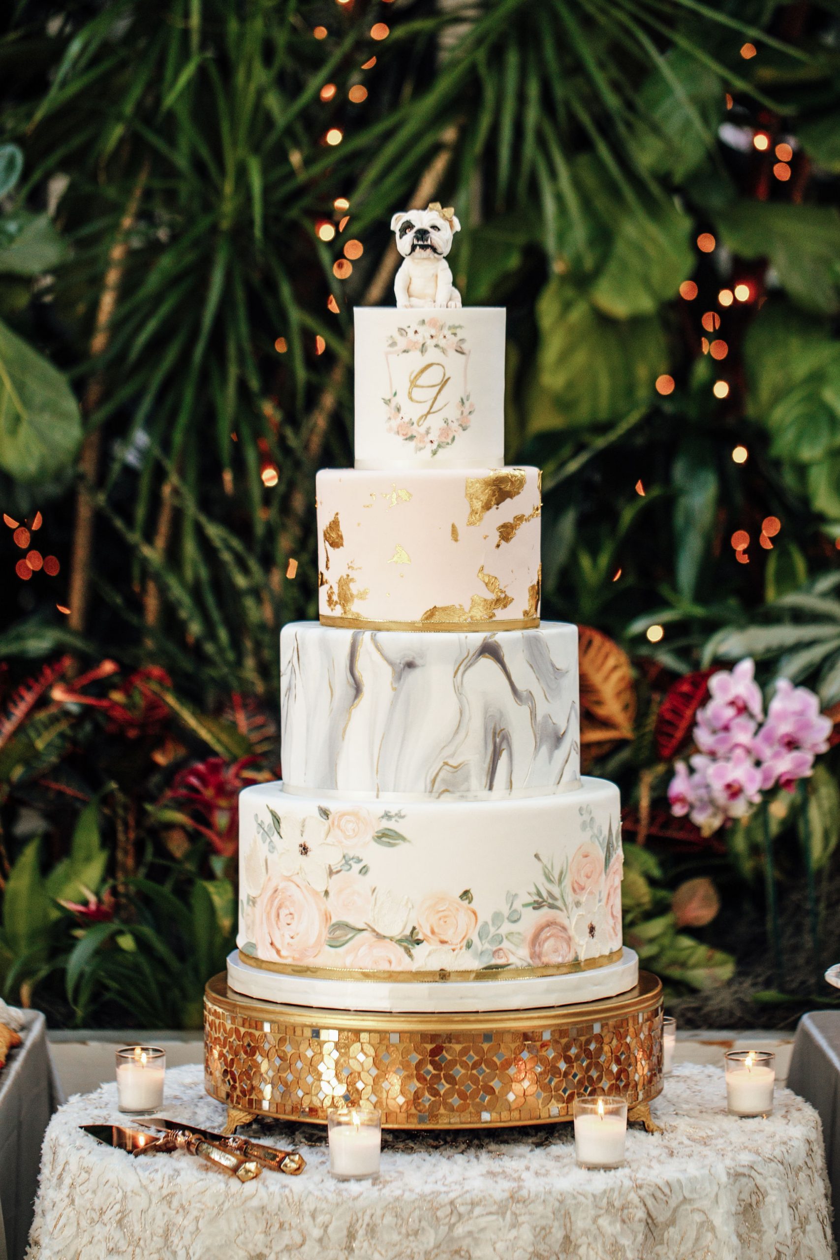 White and Green Wedding at PPG Wintergarden in Pittsburgh PA