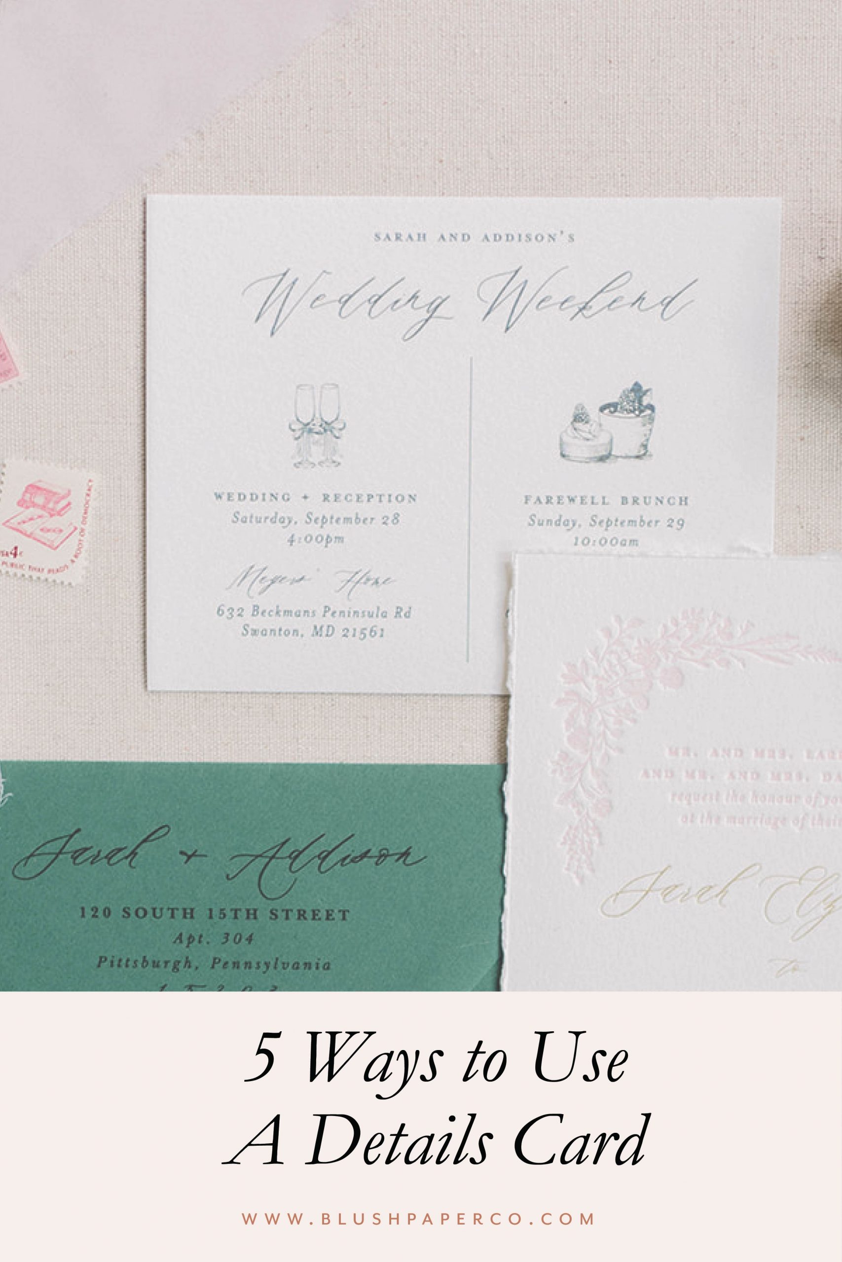 5 Ways to Use Your Details Card