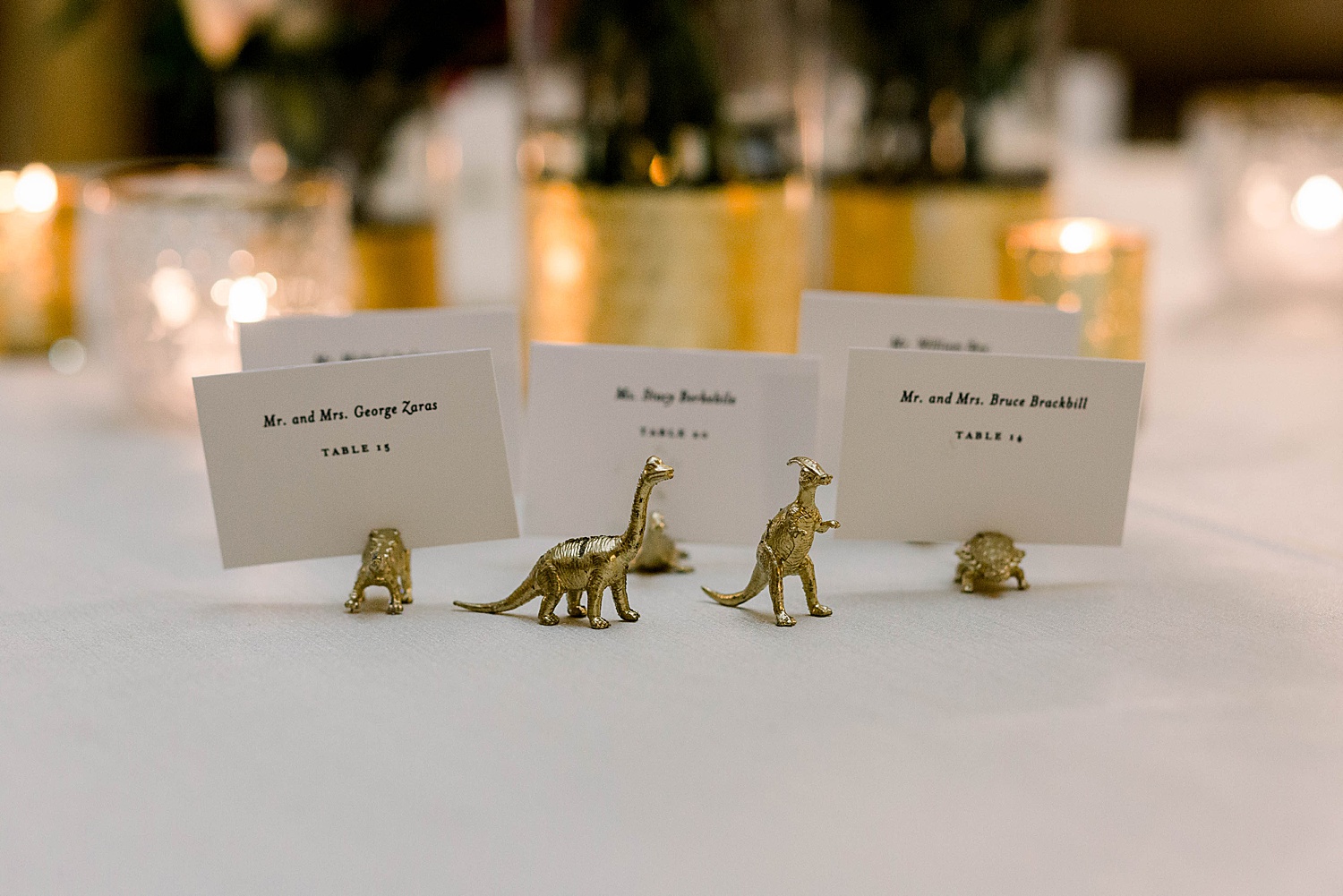 Escort Card Display