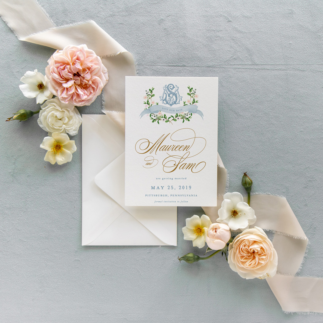 Pittsburgh Wedding Save the Date