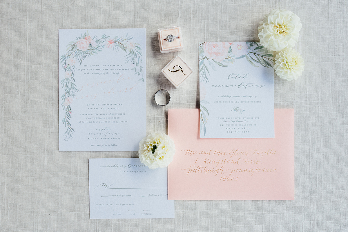 Pittsburgh Wedding Invitations