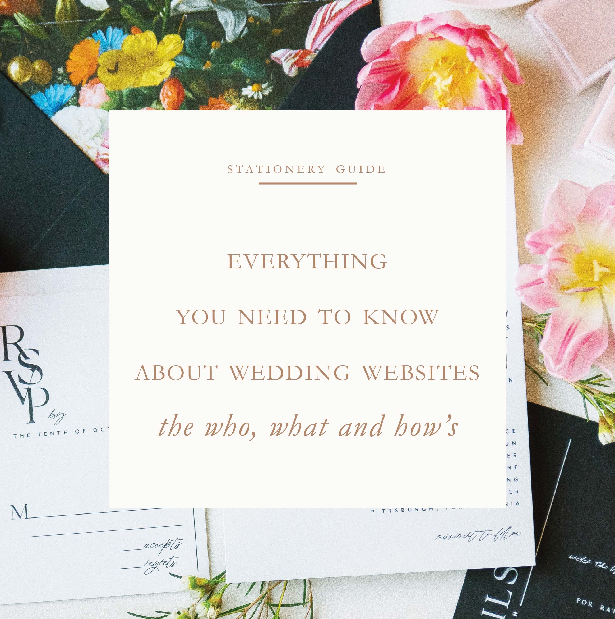 Wedding Website Cards