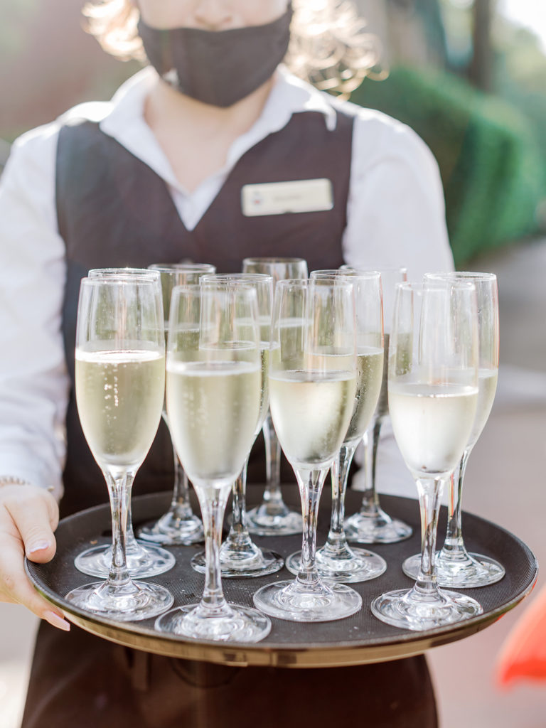 Champagne toast