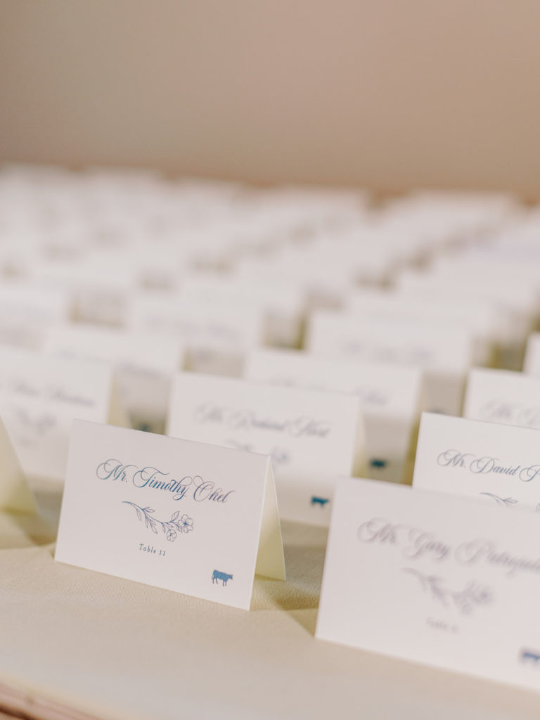 Place Card Wedding Blush Paper Co