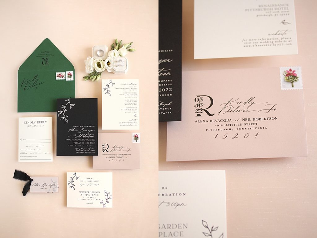 Pittsburgh Wedding Invitations