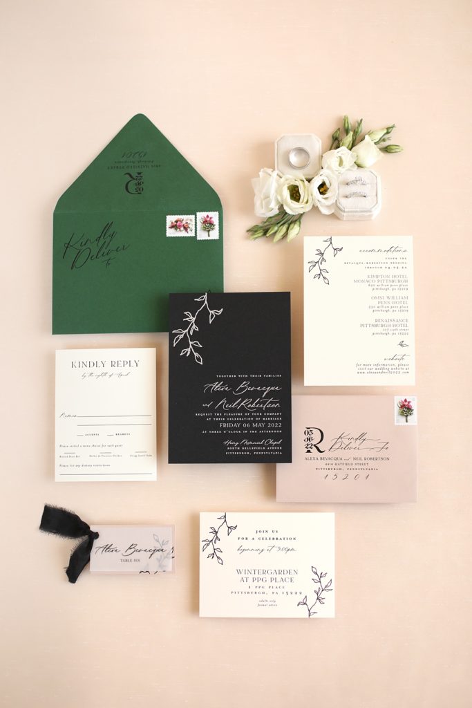 Pittsburgh Wedding Invitations