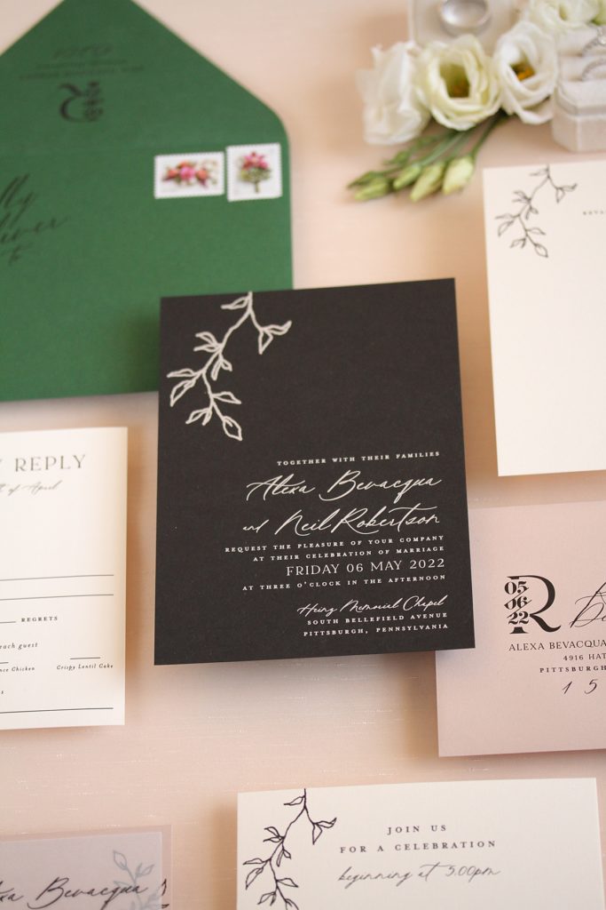 Pittsburgh Wedding Invitations